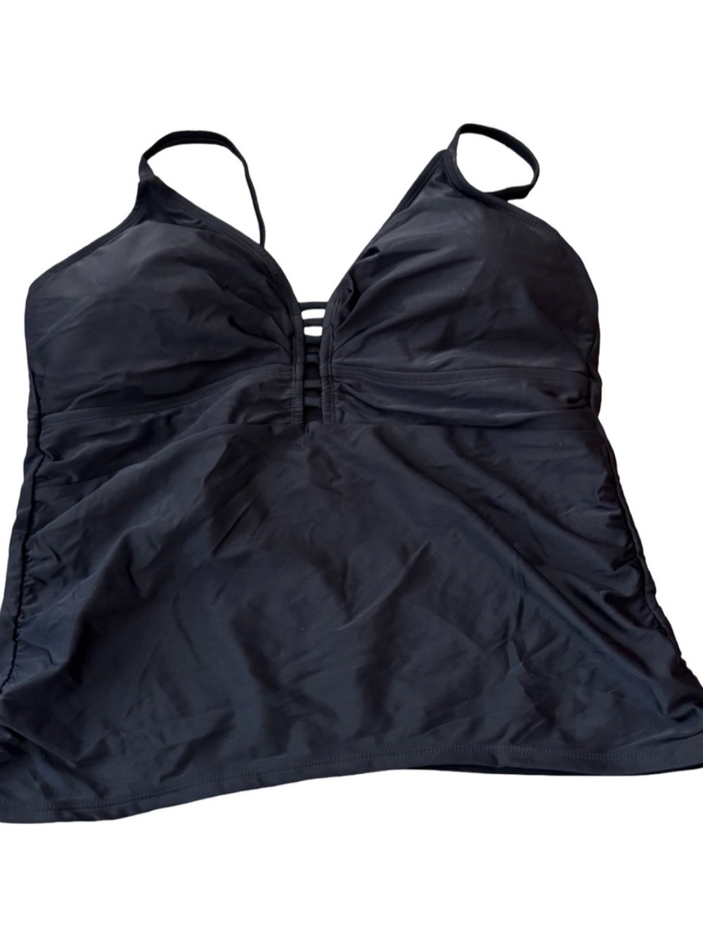 George Black Tankini Top - 3x